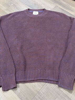 BDG Urban Outfitters Purple Knit Crewneck Sweater